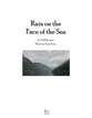 Rain on the Face of the Sea SATB choral sheet music cover